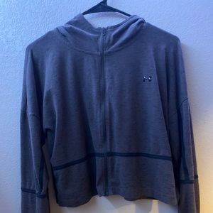 Under armour cropped zip up